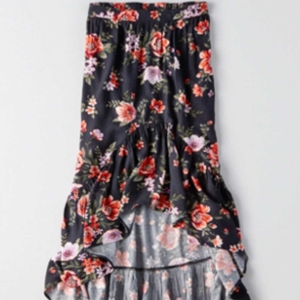 AE high-low maxi skirt